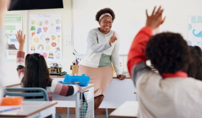 Teacher in classroom, improving teacher quality, Tennessee TEAM, teacher evaluation>