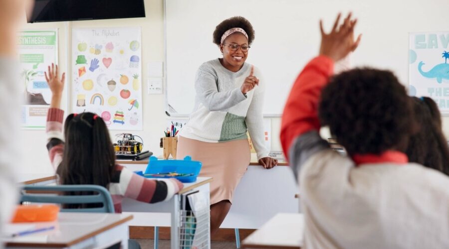 Teacher in classroom, improving teacher quality, Tennessee TEAM, teacher evaluation