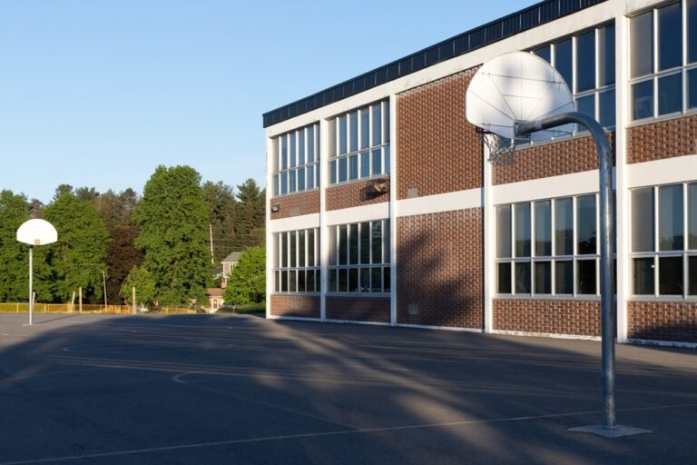 Exterior of school building, MOScholars program, ESAs, private school vouchers