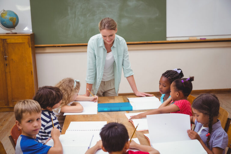 Teacher and Students