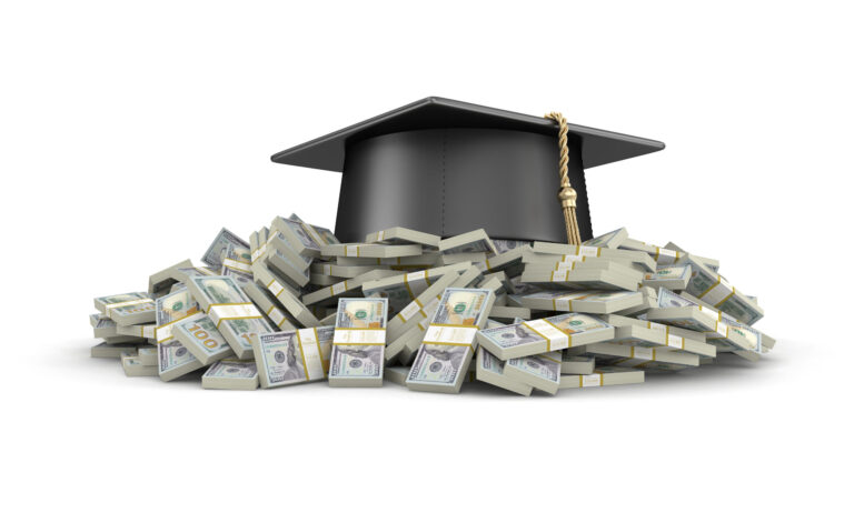 Graduation cap dollars