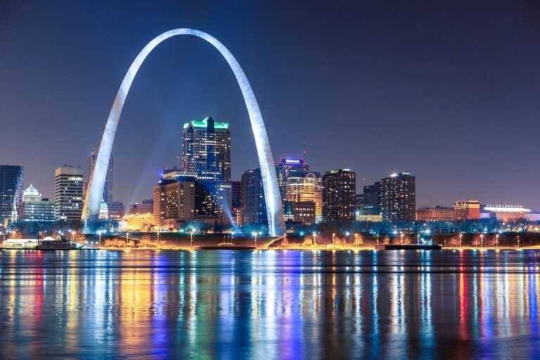 St. Louis skyline, GBI, guaranteed basic income, St. Louis GBI pilot, welfare, government dependency