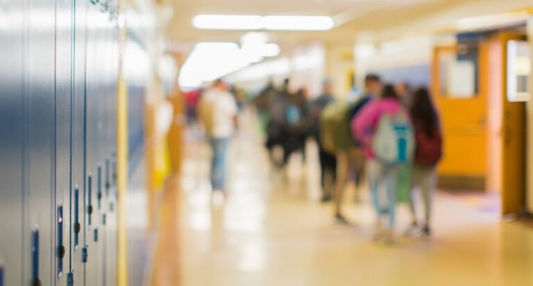 School hallway, education spending, school spending, MOSchoolRankings.org