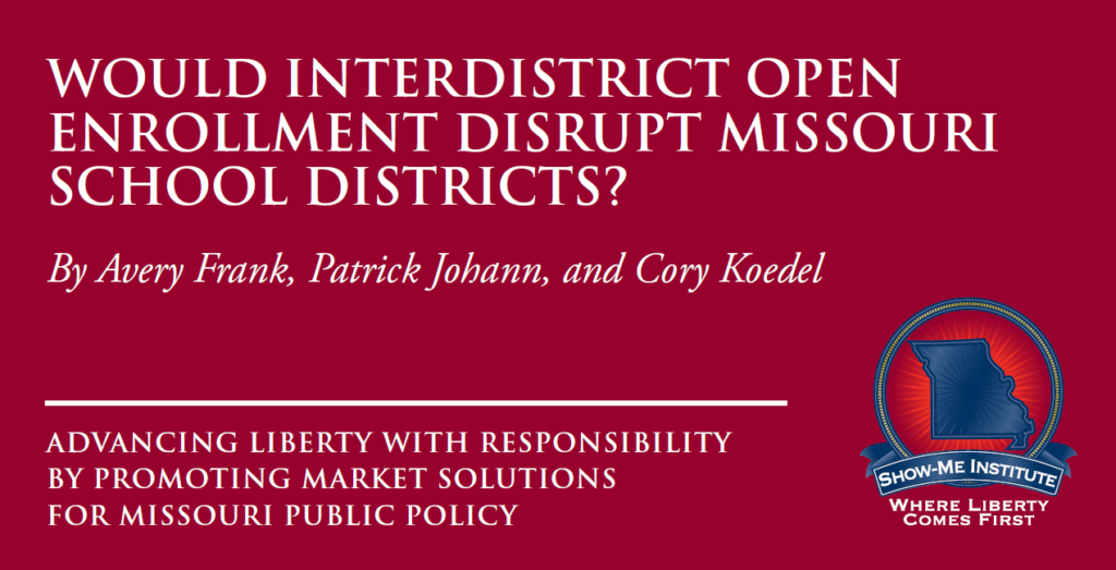 Would Interdistrict Open Enrollment Disrupt Missouri's School Districts?