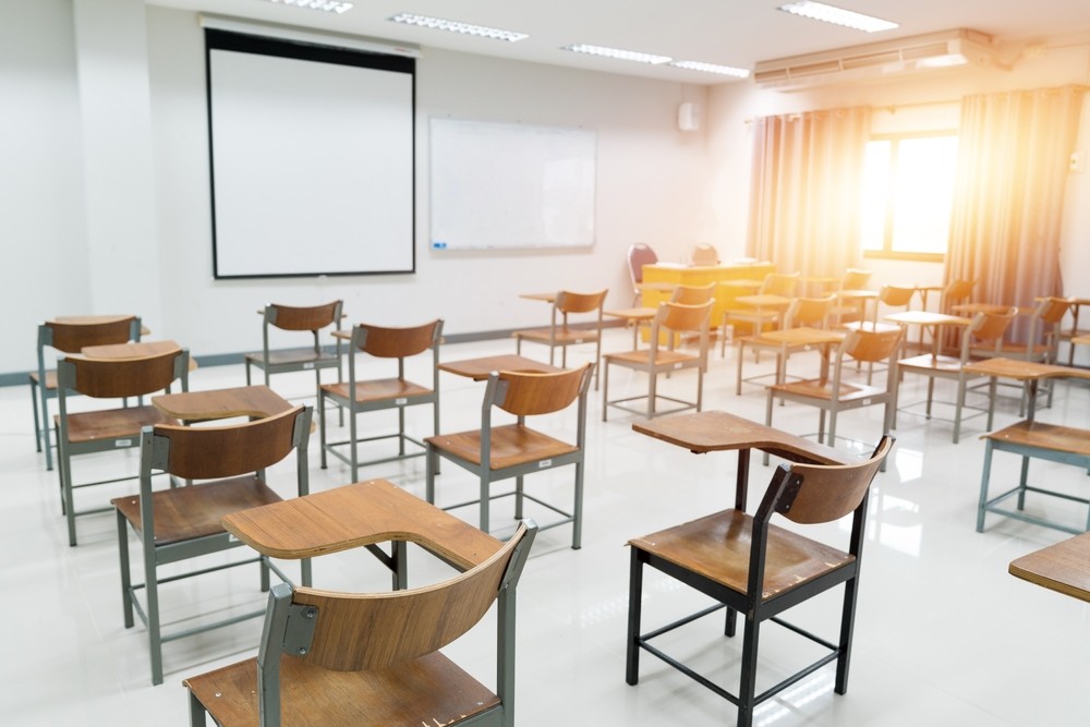 Empty classroom, school choice, Missouri education policy, charter schools