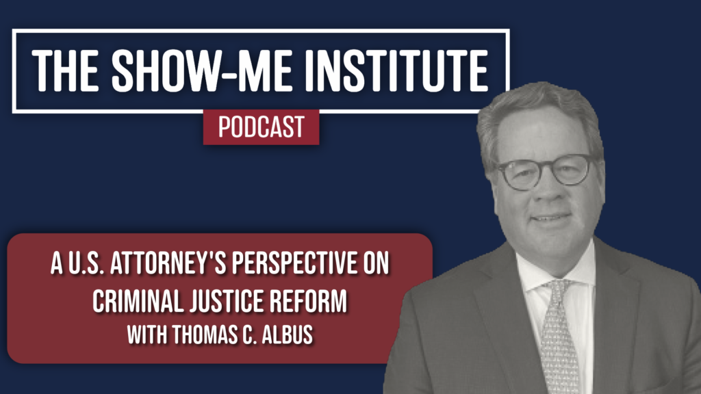 A U.S. Attorney's Perspective on Criminal Justice Reform with Thomas C. Albus