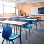 Empty classroom